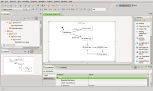 Abbildung 3: Eine wertvolle Hilfestellung bei der Planung von Software bieten UML-Diagramme. Mit Umlet entstehen sie komfortabel und ohne große Einstiegshürden.