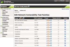 Abbildung 5: Nicht benötigte Vulnerability-Scans abschalten spart in vielen Fällen viel Zeit. Wer zum Beispiel keine AIX-Systeme im Einsatz hat, deaktiviert diese einfach.