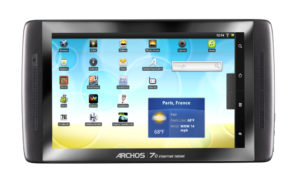 70er Tablet: 7-Zoll-Multitouch-Display mit optionaler 250-GByte-Festplatte 