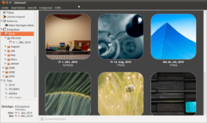 Shotwell ist das neue Standard-Fototool unter Ubuntu, F-Spot wurde in Rente geschickt.