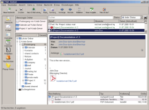 Abbildung 3: Seit der Enterprise-4-Release gibt es Kontact endlich auch für Windows.
