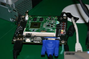 Typ und Modell des Boards aus dem Nokia-Autosoftware-Projekt weiß ich nicht mehr. Trotzdem schönes Bild.