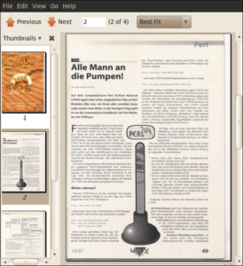 Abbildung 3: So erscheint der fertig gescannte Artikel im PDF-Format.