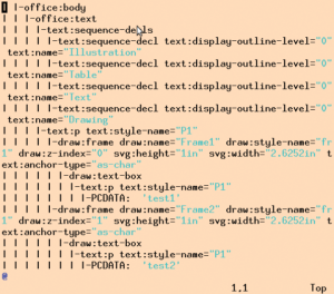 Abbildung 5: Die »_dump()«-Methode zeigt die interne Verschachtelung des XML-Dokuments.