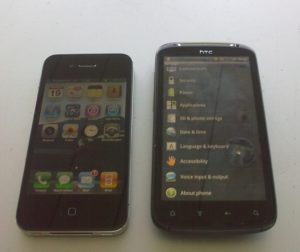 Vergleich mit dem -Phone 4.
