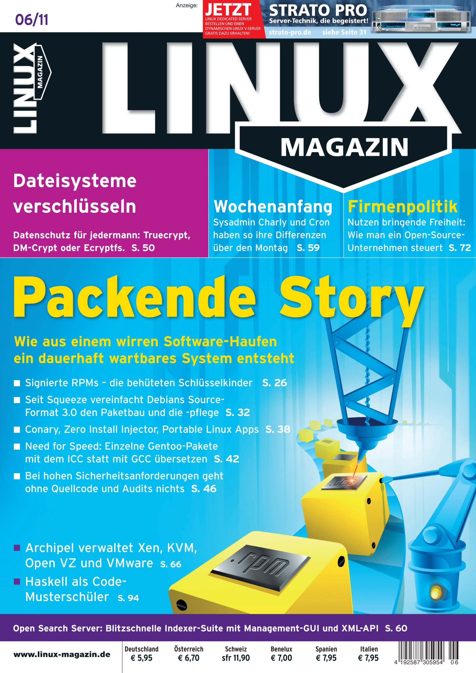 Heftcover Ausgabe 06/2011