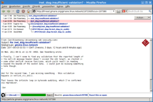 Die Schwachstelle im Bytecode-Interpreter wurde Anfang Juni 2011 entdeckt.