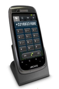 DECT-Telefon mit Android von Archos.