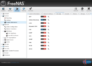 Abbildung 1: Mit dem Start der Virtual Appliance läuft ein fertig konfigurierter Fileserver mit schicker Web-Administrationsoberfläche los.