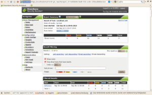 Abbildung 2: Der neue Greenbone Security Assistant braucht nur einen Browser.