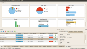 Abbildung 3: Der Desktop-Client Greenbone Security Desktop fußt auf Qt.