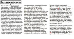 Abbildung 1: Eine einspaltige Vorlage in optimaler Scanqualität mit kontrastreichen, scharfen Buchstabenkanten bewältigt Abbyy ganz ohne, das freie Cuneiform mit zwei Erkennungsfehlern.