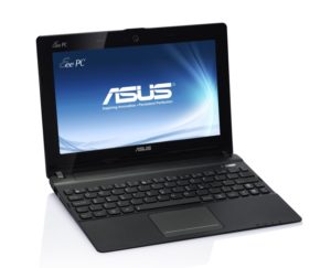 Gummierte (Chiclet-)Tastatur und großes Touchpad sollen auch für Kinderhände tauglich sein.
