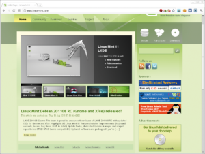 Abbildung 3: Linux Mint läuft bei der Beliebtheit Ubuntu den Rang ab.