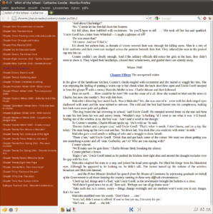 Abbildung 3: Ab in den Browser: Mit Epub Reader surfen Anwender durch ihre elektronischen Schmöker genauso wie durch Webseiten.
