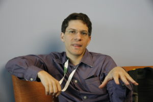 Miguel de Icaza im Interview bei Microsofts Build-Konferenz.