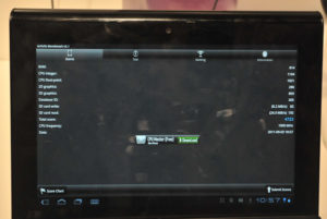 Tablet S von Sony im Benchmark.