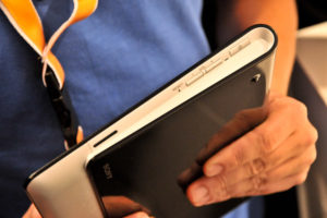 Eigenwilliges Design - das Tablet S.