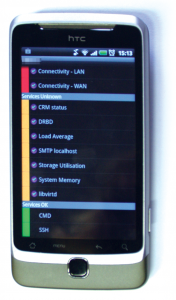 Abbildung 5: Die kostenlose Opsview-App gibt's auch im Android Market.