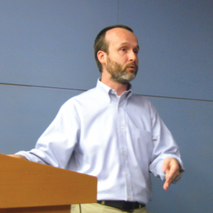 Abbildung 3: Der Btrfs-Erfinder Chris Mason von Oracle diskutiert künftige Features seines Linux-Dateisystems.