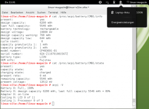Abbildung 1: Neben Powertop existieren zahlreiche weitere Tools zum Auslesen des »/proc«-Dateisystems.