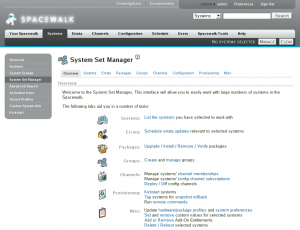 Abbildung 10: Einstellungen für viele Hosts gleichzeitig ändern, das ist die Domäne des System Set Managers, dessen Funktionen weit ins Provisioning hineinreichen.