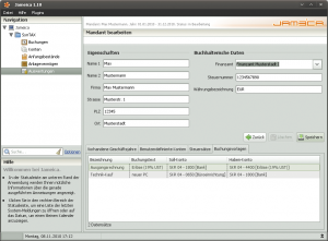 Abbildung 3: Die freie, mehrmandantenfähige Finanzsoftware Syntax ist ein Plugin des Jameica-Framework.
