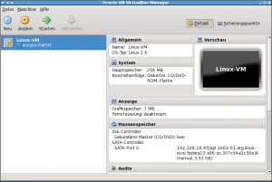 Abbildung 4: Virtualisierungen wie Virtualbox binden I-SCSI-Targets unkompliziert via GUI ein.