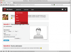 Abbildung 5: Erst nach dem Öffnen des Aktivierungslinks ist der Account bei Opera aktiv und das Synchronisieren der Browser kann auf mehreren Geräten losgehen.