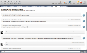 Abbildung 5: Auf Chat-Anfragen antwortet Archipel in der Ich-Form und gibt bereitwillig Auskunft über den Gesundheitszustand der Hypervisoren und der VMs.