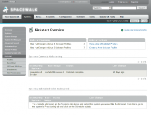 Abbildung 6: Kickstart und Cobbler machen die Installation von Clientservern einfach.