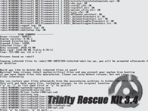 Abbildung 7: Augen auf beim Löschen: Während des Tests sorgte ein Clam-AV-Bug dafür, dass TRK systemrelevante Windows-Programme und DLLs löschen wollte.