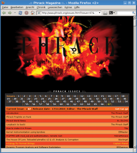 Abbildung 1: Ein Artikel im Hacker-Magazin "Phrack" beschrieb bereits 2010 die Schwachstelle, die die Glibc-Entwickler nun behoben haben.