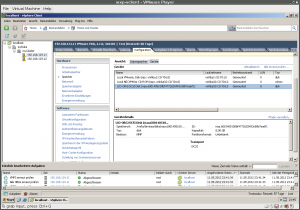 Abbildung 4: Der Vsphere-Client listet die erfolgreich angebundenen LUNs aus dem I-SCSI-Target.
