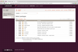 Abbildung 6: Tasks wie das Einspielen von Sicherheitsupdates lassen sich aus Landscape heraus bequem abwickeln, ganz ähnlich wie bei Red Hats Network-Satellite-Server oder Suses Manager.