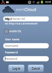 Abbildung 1: Mit der Android-App gleichen Owncloud-Anwender ihre Dateien auch mit mobilen Geräten ab.