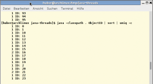 Abbildung 1: Ohne »synchchronized« erzeugt <link href="#article_l1" class="listing" srcset=