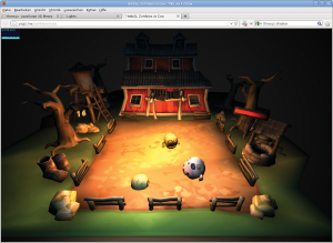 Abbildung 6: Auch Spiele wie "Zombie versus Cow" verwenden Three.js.