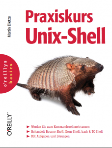 Abbildung 2: Kostenlos als E-Book auf der DVD: "Praxiskurs Unix-Shell" von Martin Dietze.