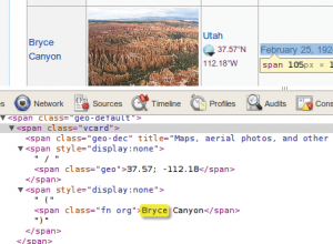 Abbildung 2: Der HTML-Code für die Wikipedia-Seite des Bryce-Canyon enthält auch die geografische Länge und Breite des Standorts. Diese Angaben lassen sich für eigene, automatisch generierte Karten nutzen.