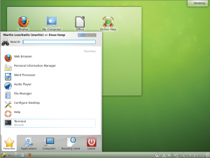 Abbildung 2: Der KDE-Desktop dominiert bei Open Suse noch immer. Wer nicht auf Qt steht, kann aber aus einer Vielzahl von Alternativen wählen.