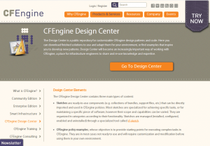 Abbildung 2: Jede Menge Snippets und Ideen für Cfengine bietet das Design Center.
