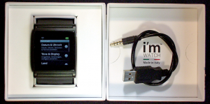 Abbildung 7: Dank Android ist die schicke I'm Watch die erste in Serie gefertige Linux-Armbanduhr.