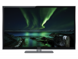 Abbildung 1: DLNA-taugliche Fernseher gibt es schon ab 300 Euro. Das Bild zeigt aber ein Gerät aus Panasonics bis zu 3000 Euro teurer VT50-Serie. Die 65-Zoll-TVs verfügen immerhin über Quad-Core-CPUs, Triple Tuner und WLAN.