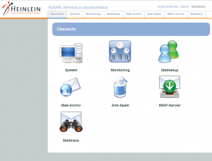 Abbildung 11: Das Heinlein Elements Mail-Archiv ist ein Komplettsystem und wird ausschließlich als Linux-Appliance angeboten.
