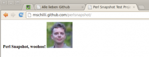 Abbildung 2: Technisch und optisch ein Highlight: Die automatisch von Github aus der Source im Branch &raquo;gh-pages&laquo; generierte Projektseite.