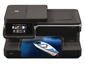 Abbildung 2: HPs Photosmart-Druckerserie 7510 hat die DLNA im August 2012 ganz offiziell zertifiziert. Die Drucker-Scanner-Fax-Kombination für 150 Euro verspricht Auflösungen bis 9600 dpi beim Druck.