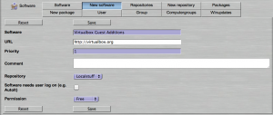 Abbildung 4: Die nötigen Parameter beim Anlegen des Virtualbox-Guest-Addtition-Pakets.