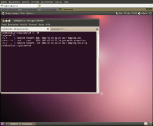 Abbildung 4: Ubuntus Desktop im Browser – bereitgestellt vom Real-VNC-Nachfolger Vnc4server und dargestellt von Guacamole.