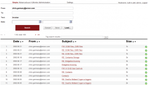 Abbildung 9: Piler hat ein schlichtes, aber durchaus effektives Web-GUI.